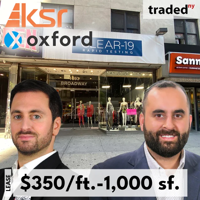Sammy Bar-Or Leases Retail Space To Fresh Bites At 1693B Broadway In Times Square