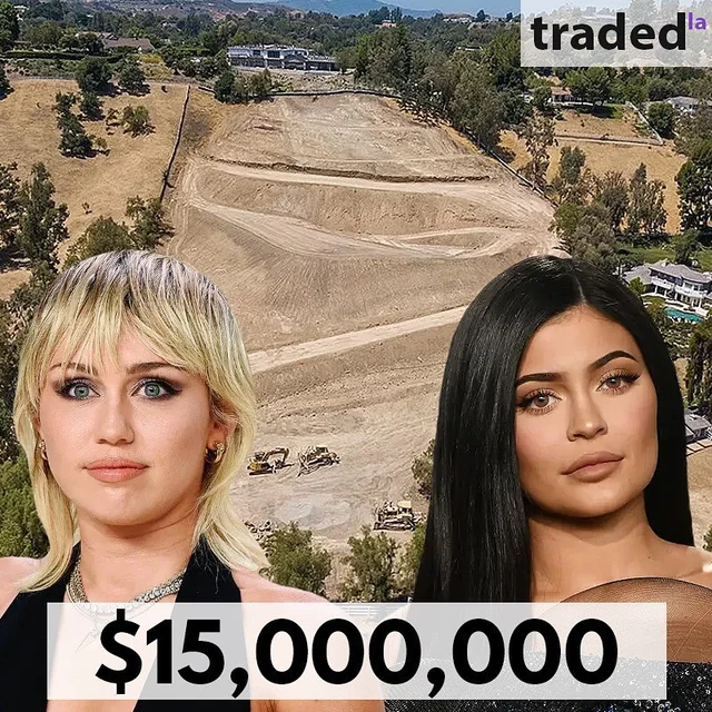 Kylie Jenner Buys Miley Cyrus & Kylie Jenner Hidden Hills Development Site For $15M