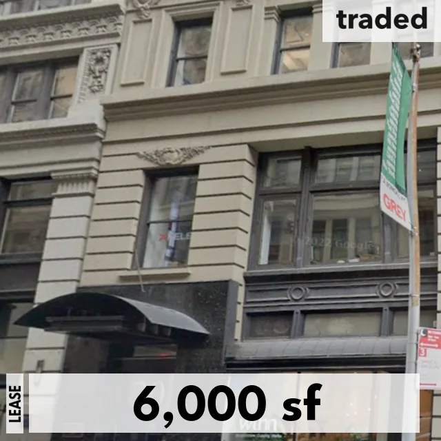 ELK REALTY LLC Leases 6000 Square Feet At 20 W 22nd St New York With Tenant's Rep Jeffrey Sharon
