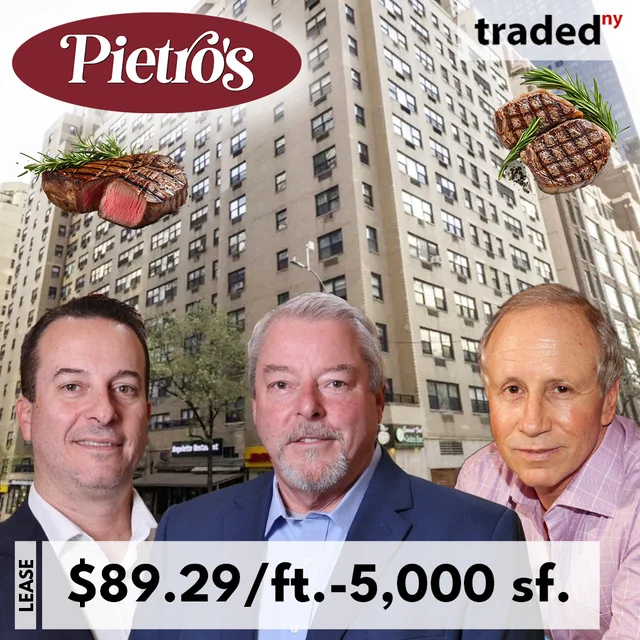 Bill Bruckman Leases Retail Space At 890 2nd Avenue For Pietro's Ristorante From Stellar Management