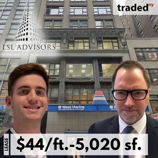 HMG Plus Leases Office Space At 12 West 37th Street In Midtown Manhattan With LSL Advisors And Daniel Breiman's Representation