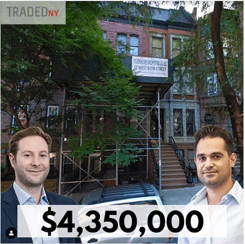 42 West 94th Inc Acquires Multifamily Property In Manhattan For $4.35M