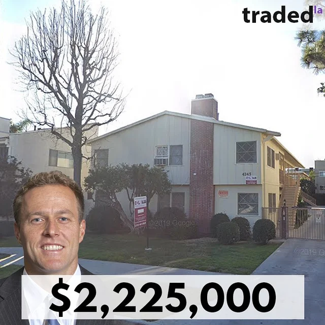 Brett Sanson Secures $2.2M Multifamily Deal For Client In Sherman Oaks