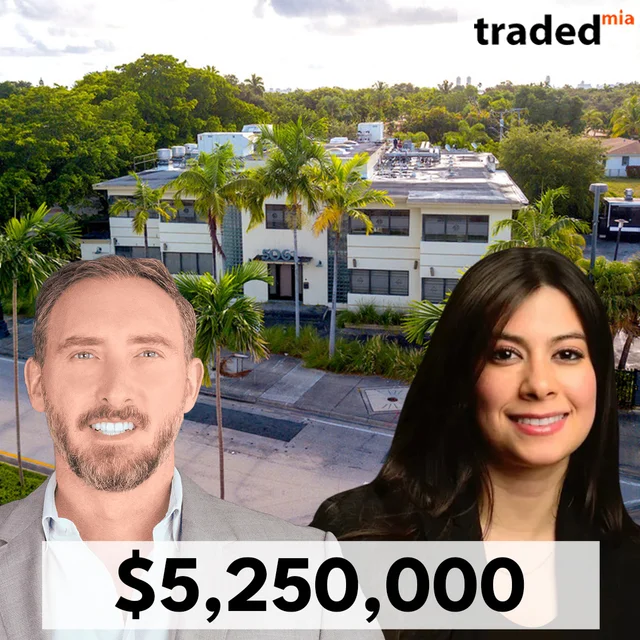 Scott Edelsberg And Andrew Shamis Acquire Office At 5061 Biscayne Boulevard For $5.25M