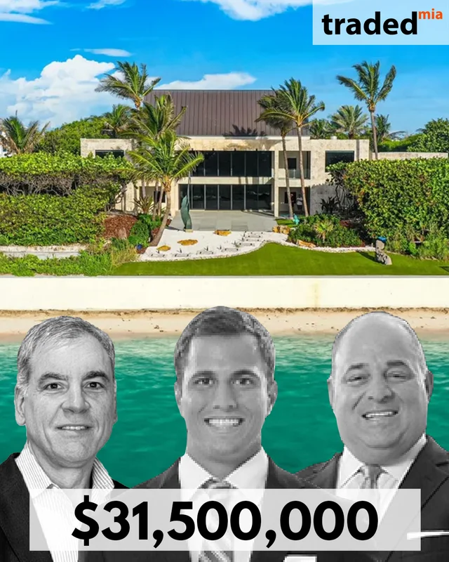 Robert G. Fessler Sells Oceanfront Estate At 880 South Ocean Boulevard For $31.5M