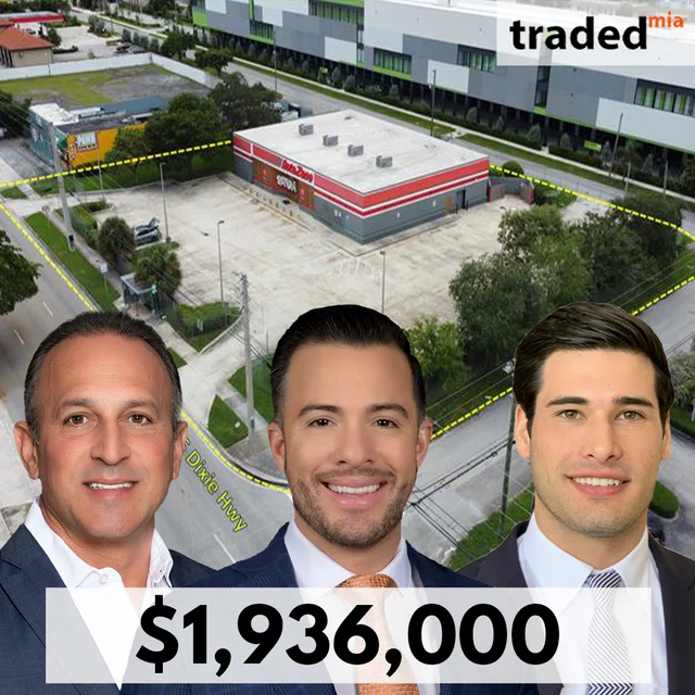 Autozone Sells Retail Property At 17520 South Dixie Highway In Miami For $1.936M