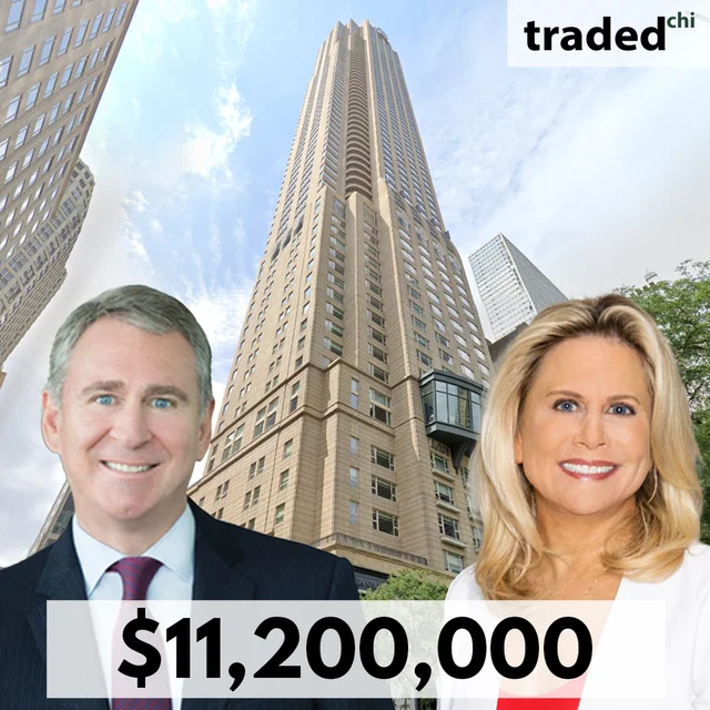 Ken Griffin's Condo On 800 N Michigan Ave In Chicago Sold For $11.2M With Seller's Rep Citadel's Ken Griffin And Broker Premier Relocation's Susan Miner