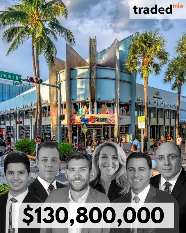 Comras Company Acquires Retail Asset In Miami Beach From Morgan Stanley & Terranova Corp For $130.8M