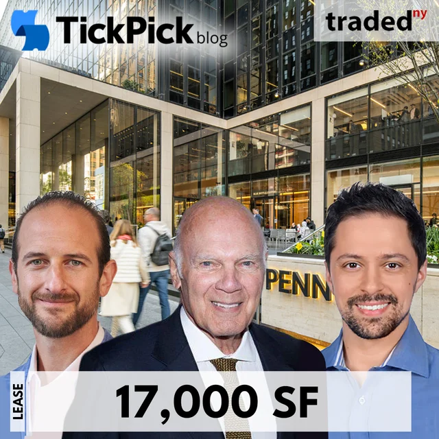 Brett Goldberg Of TickPick Signs Lease At Vornado's One Penn Plaza In Midtown Manhattan