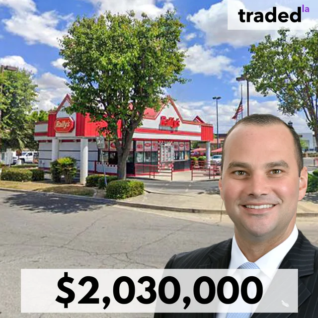 Adam Friedlander's Beta Agency Sells Rally's Fast-Food Restaurant In Porterville For $2.03M