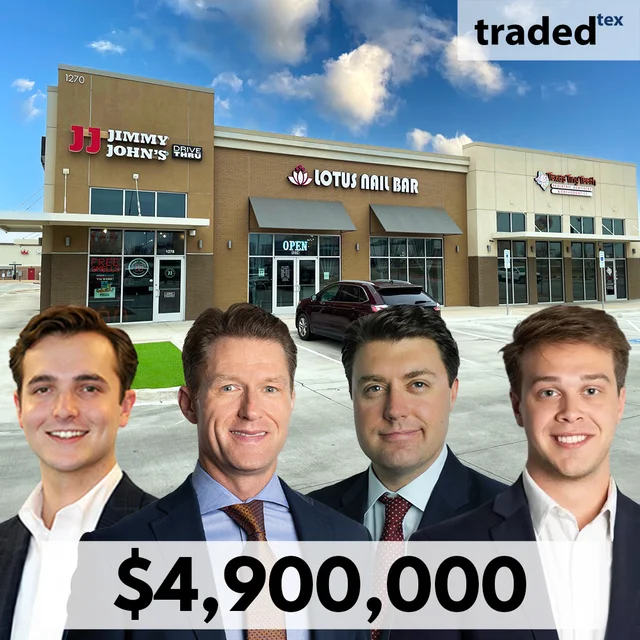 Tom Johnson Purchases Retail Asset From Chad DuBose In Dallas-Fort Worth For $4.9M
