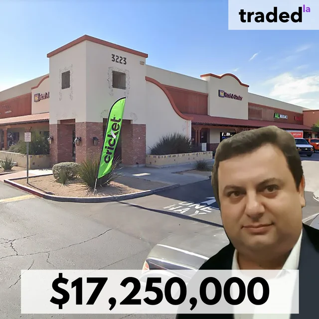 J.A.M.S. Investment, Inc. Acquires Retail Property In Phoenix For $17.25M