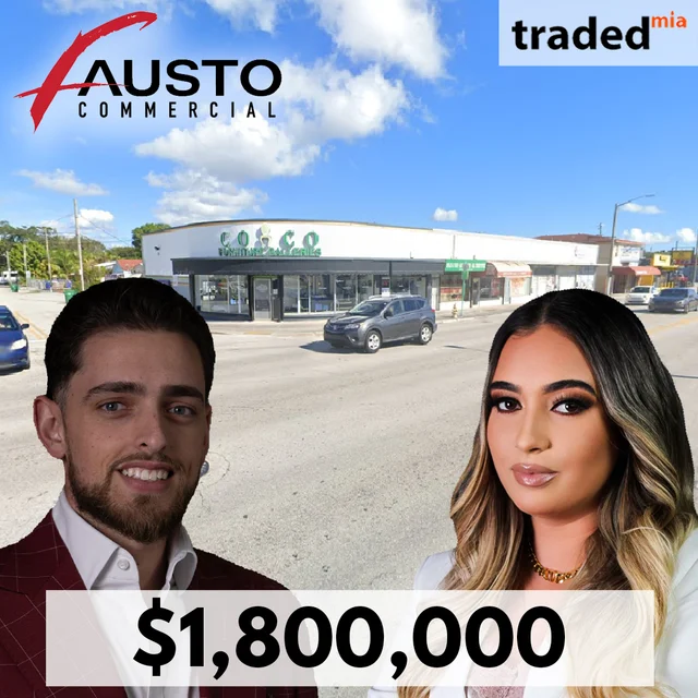 Yordy Ponce Purchases Retail Property From Stamata K Ioannides For $1.8M In Miami