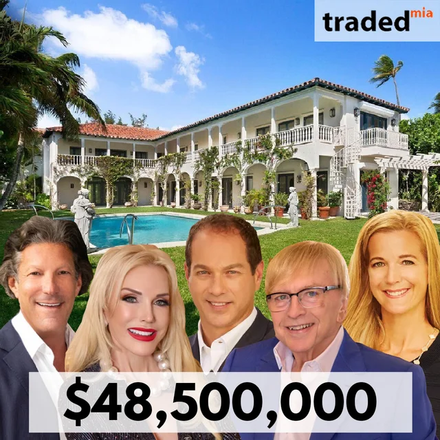 Duane And Kelly J. Roberts Acquire Oceanfront Villa In Palm Beach For $48.5M