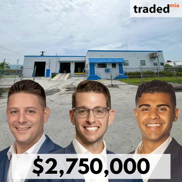 Jamie Mandel Of Centner Development Acquires Industrial Property In Miami For $2.75M From Frank Caudle