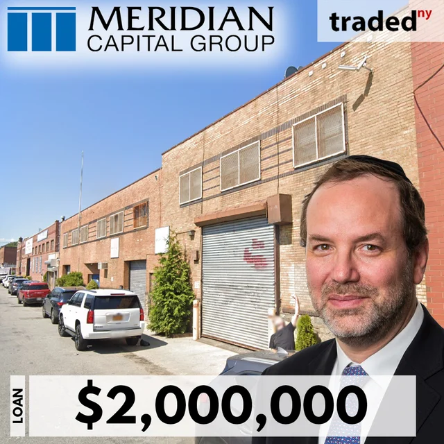 Ben Klugmann Of Meridian Capital Group Secures $2 Million Acquisition Loan For Industrial Asset In Ridgewood