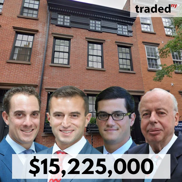 Red Brick Properties Sells West Village SFR For $15.2M With Buyer's Rep Matthew Lesser, Ravi Kantha & Matthew Pravda
