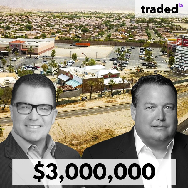LHF Properties, LLC And H & G Joint Venture Acquire Texas Roadhouse In Indio For $3M