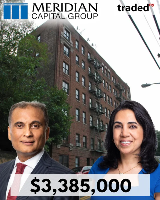 Amit Doshi & Shallini Mehra Of Meridian Capital Group Represent Sale Of Yonkers Multifamily For $3.39M