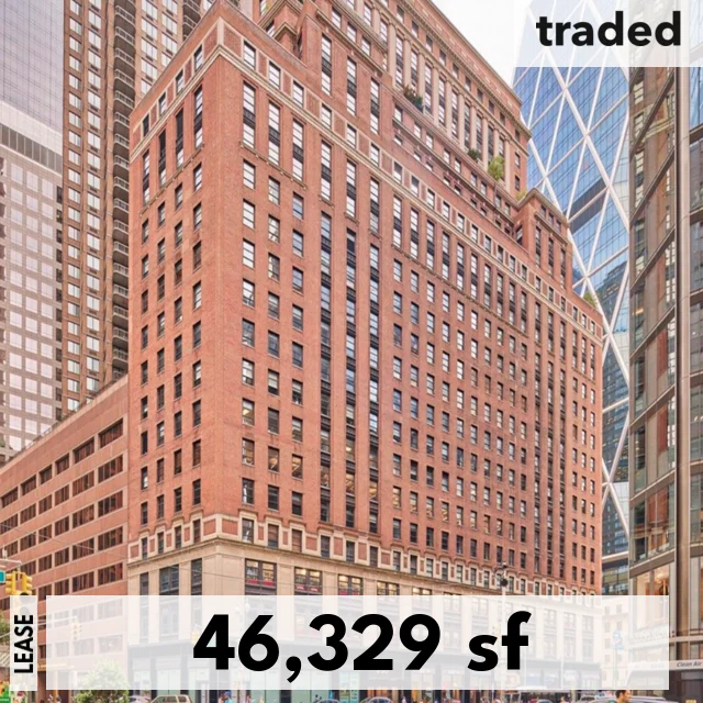 Empire State Realty Trust Leases 46329 Square Feet To Concord At 250 W 57th St