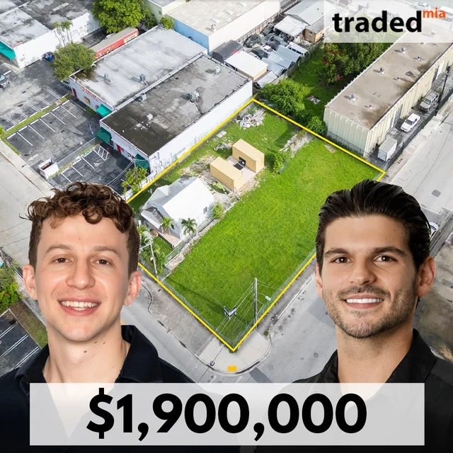 Gaspar Garcia Purchases Development Site At 2100 Northwest 19th Avenue For $1.9M
