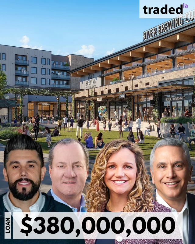 Hines And Affinius Capital Secure $380M Construction Loan For Riverwalk San Diego Development