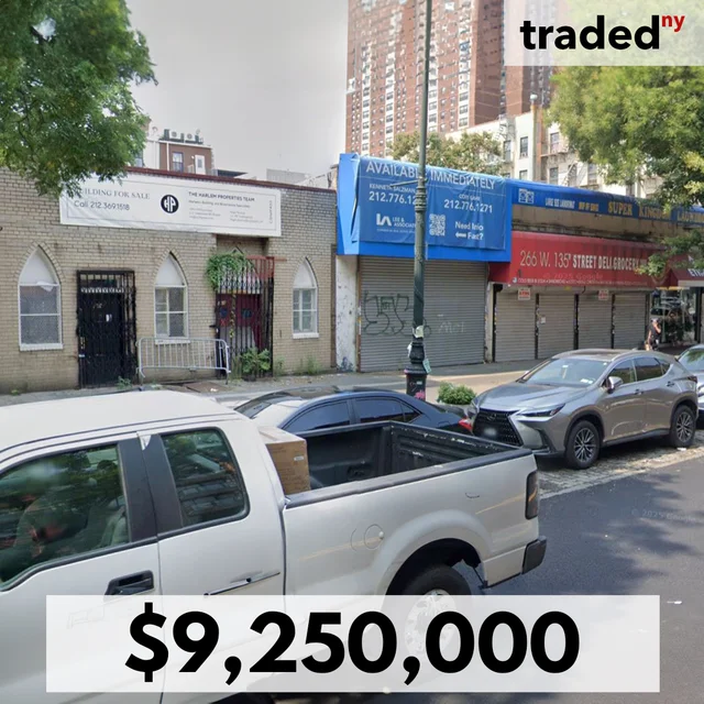 RCM Group Acquires Retail Buildings In Harlem From Tamar Ofer For $9.25M