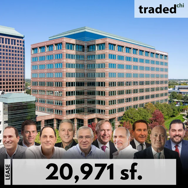 Matt Cox Of Matson Logistics Leases Office Space At 1901 Butterfield Road In Downers Grove