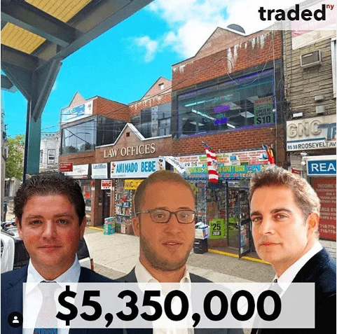 RW Real Estate Acquires Mixed-Use Property In Elmhurst For $5.35M Featuring Sellers Messina Family And Brokers Michael Guttman, Aaron Jungreis