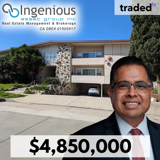 Mark Carson Sells Multifamily In Los Angeles For $4.85M