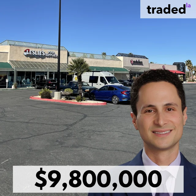 Rami Darghalli Purchases Retail Center From Gary Tsai For $9.8 Million In Palmdale
