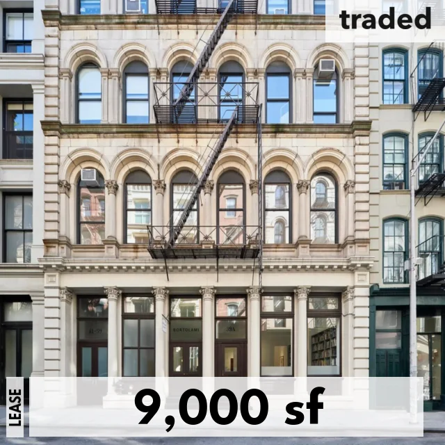 Jonathan Travis Represents Tenant In Lease Of 9000 Sq Ft At 39 Walker St New York