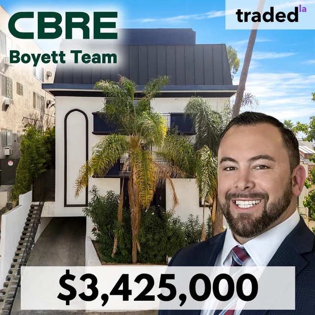 John Boyett Of CBRE Represents Multifamily Sale At 1936 Whitley Avenue For $3.425M