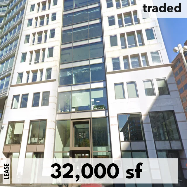 Brown Advisory Leases 32000 SF Office Space At 1801 Pennsylvania Avenue NW