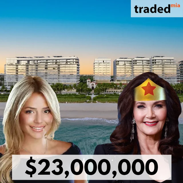 Lynda Carter Sells Surfside Condo For $23 Million With Broker Ximena Penuela