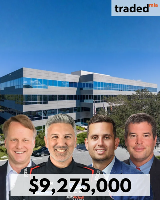 Tiger Tari's Star Spangled Racing Acquires Office Building From FCA Partners For $9.275M In Jacksonville