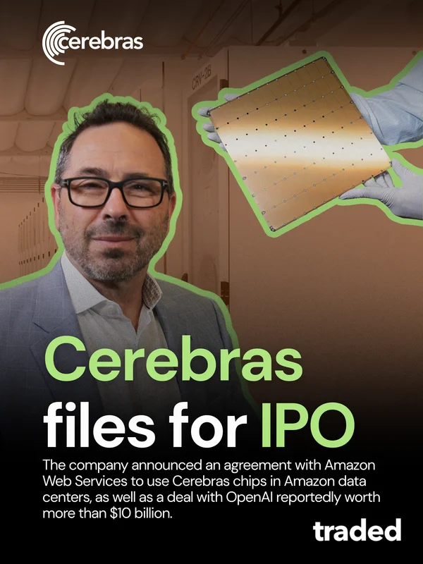 Cerebras Systems Files For IPO After Raising $2.1 Billion At $23 Billion Valuation