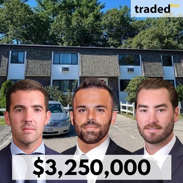 Marcus & Millichap Sells Foxborough Multifamily Property For $3.25M With Buyer's Rep Evan Griffith, Tony Pepdjonovic & Jeremy Buckley