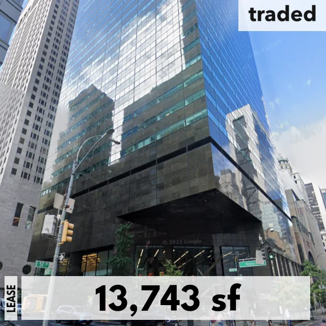 Reverence Capital Partners Leases 13743 Square Feet At 590 Madison Ave New York From State Teachers Retirement