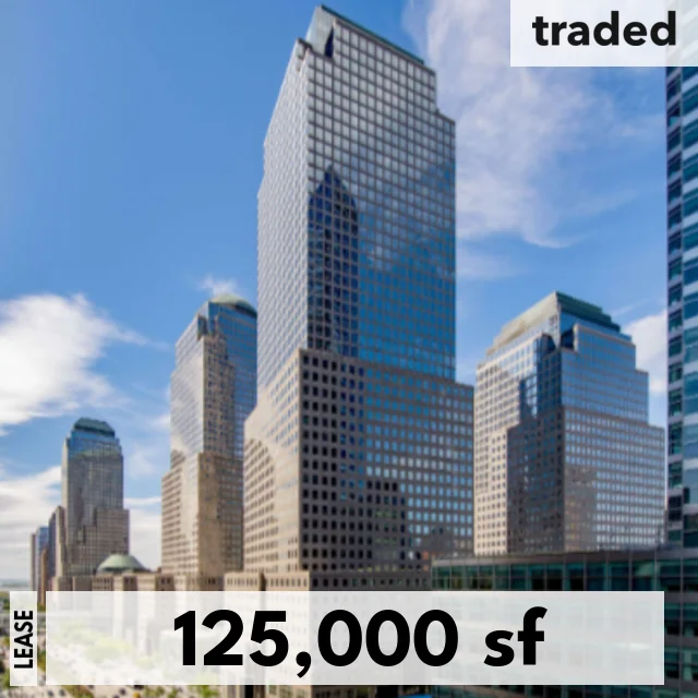 Tullett Prebon Leases Office Space At 200 Vesey St, New York