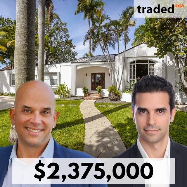 Gabriel Ginevra Purchases Single Family Home From Nicolas Perez De La Blanca Burgos For $2.375M
