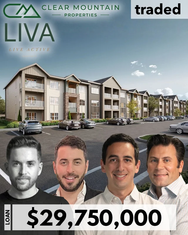 Chris Rizzo & Zach Shulruff Of Clear Mountain Properties Secures $29.75 Million Construction Loan In Travelers Rest