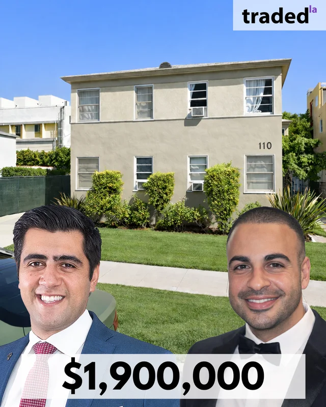 Nate Stein Acquires Multifamily Property At 110 North Orlando Avenue For $1.9M With Nathan Sabzerou & David Saghian As Reps
