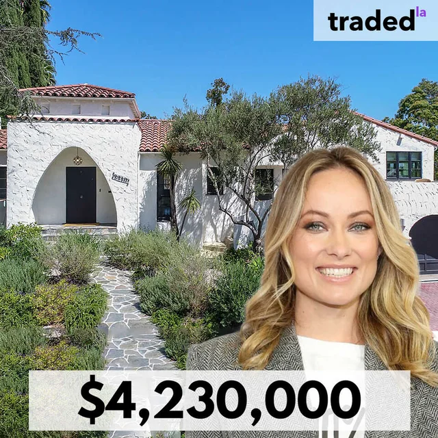 Olivia Wilde Sells Silver Lake Home For $4.2M To Entertainment Attorney
