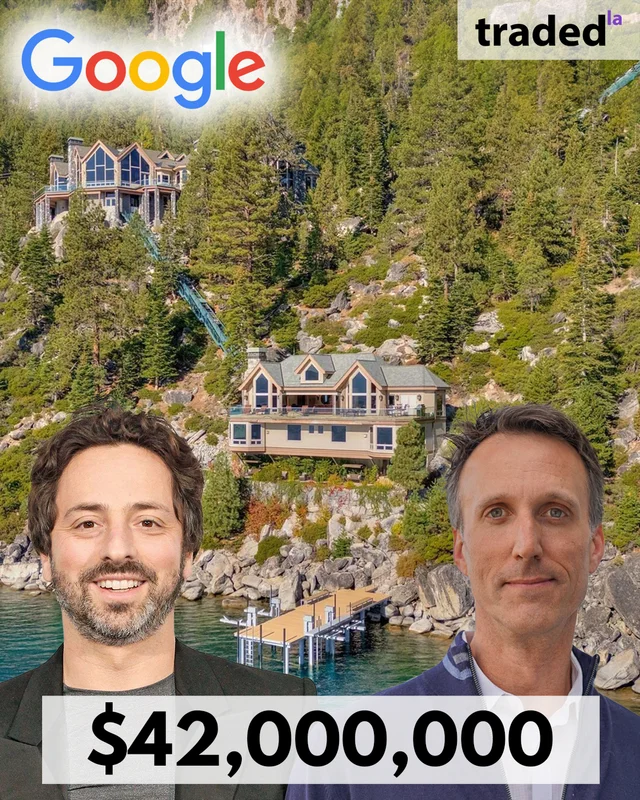 Sergey Brin Of Google Purchases Crystal Pointe Mansion In Crystal Bay For $42M