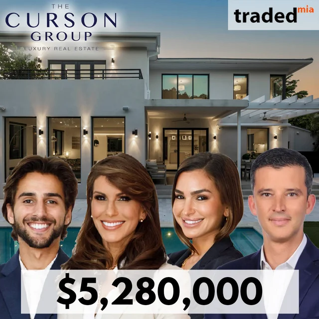 Mia Curson, Chase Curson, Laura Curson Of Coldwell Banker Sell Multifamily In Miami Beach For $5.28M