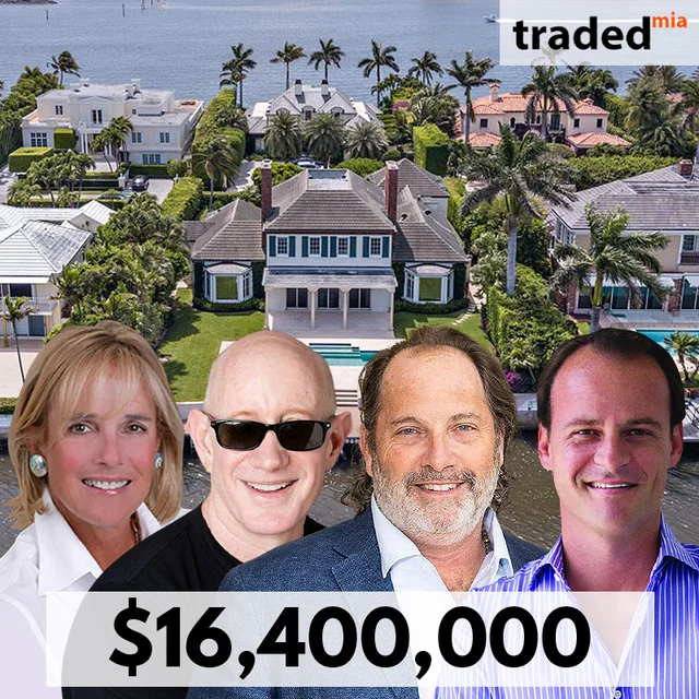 Todd Michael Glaser, Scott Robins & Jonathan Fryd Acquire Palm Beach Single Family For $16.4M