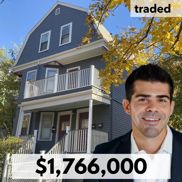 Ryan Mccormick Represents Buyer In $1.76M Somerville Multifamily Sale