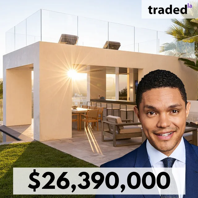 Trevor Noah Sells Bel-Air SFR For $26.39M With Broker Jonah Wilson - Hilton & Hyland