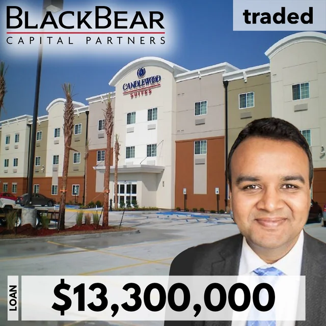 Black Bear Capital Partners ("BBCP") Secures $13.3M Refinance for Dual-Branded Hotel in Avondale, LA